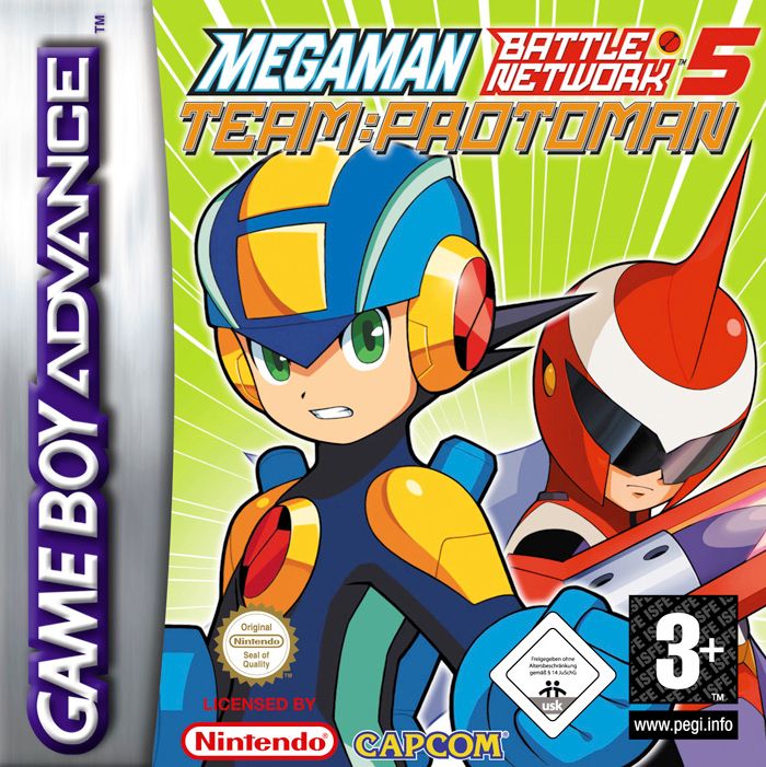 Mega Man Battle Network 5 - Team: Protoman Cover