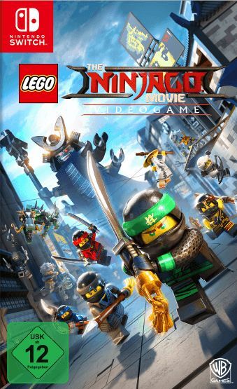 The LEGO NINJAGO Movie Videogame Cover