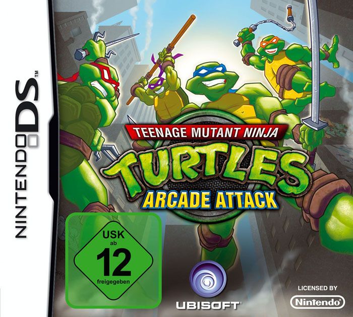 Teenage Mutant Ninja Turtles: Arcade Attack Cover
