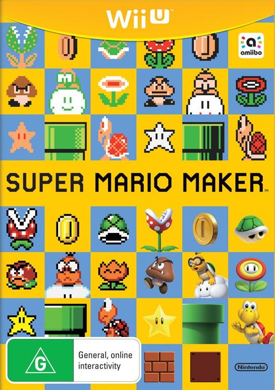 Super Mario Maker Cover