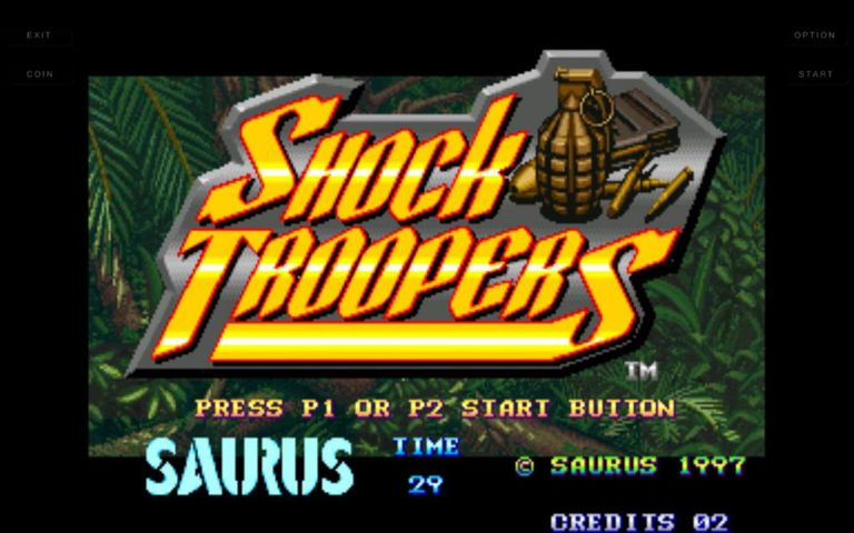 ACA NEOGEO SHOCK TROOPERS Cover