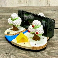 Switch Stand-Halterung im Animal Crossing Stil