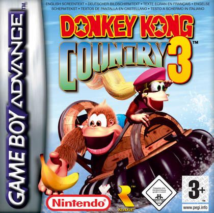 Donkey Kong Country 3 Cover