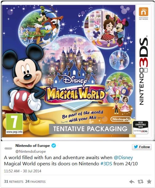 Disney Magical World bekommt Europa-Release