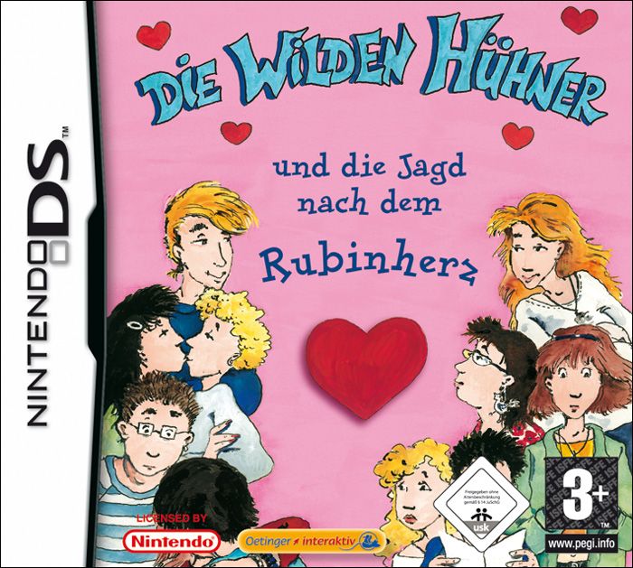 Die Wilden Hühner und die Jagd nach dem Rubinherz Cover
