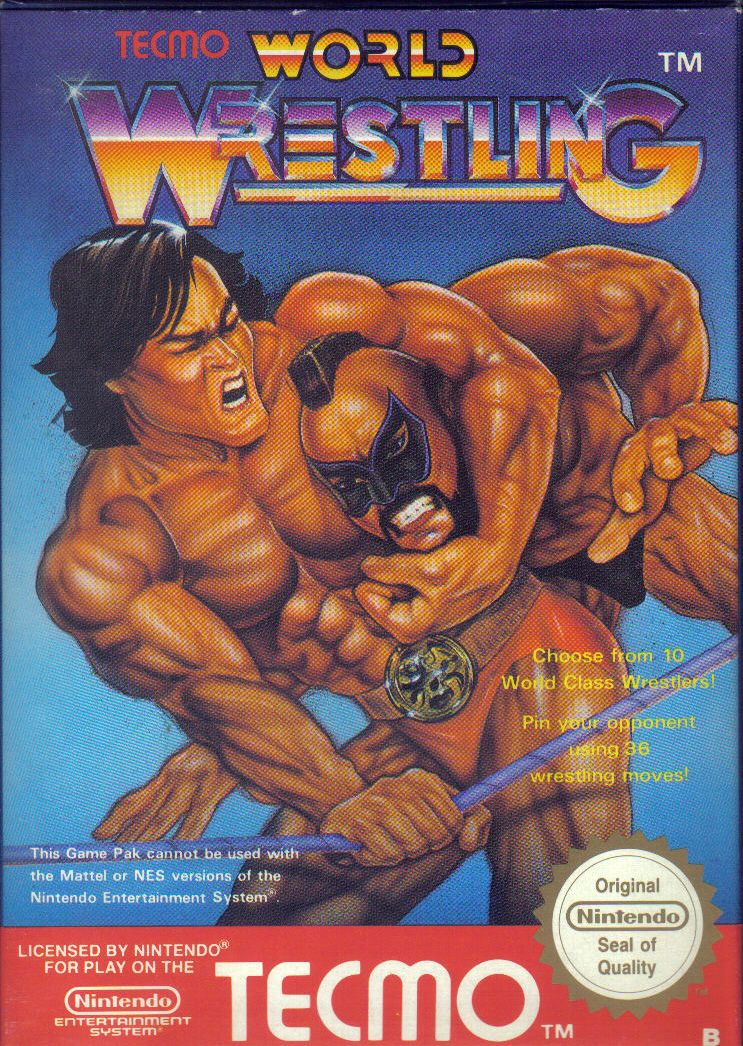Tecmo World Wrestling Cover