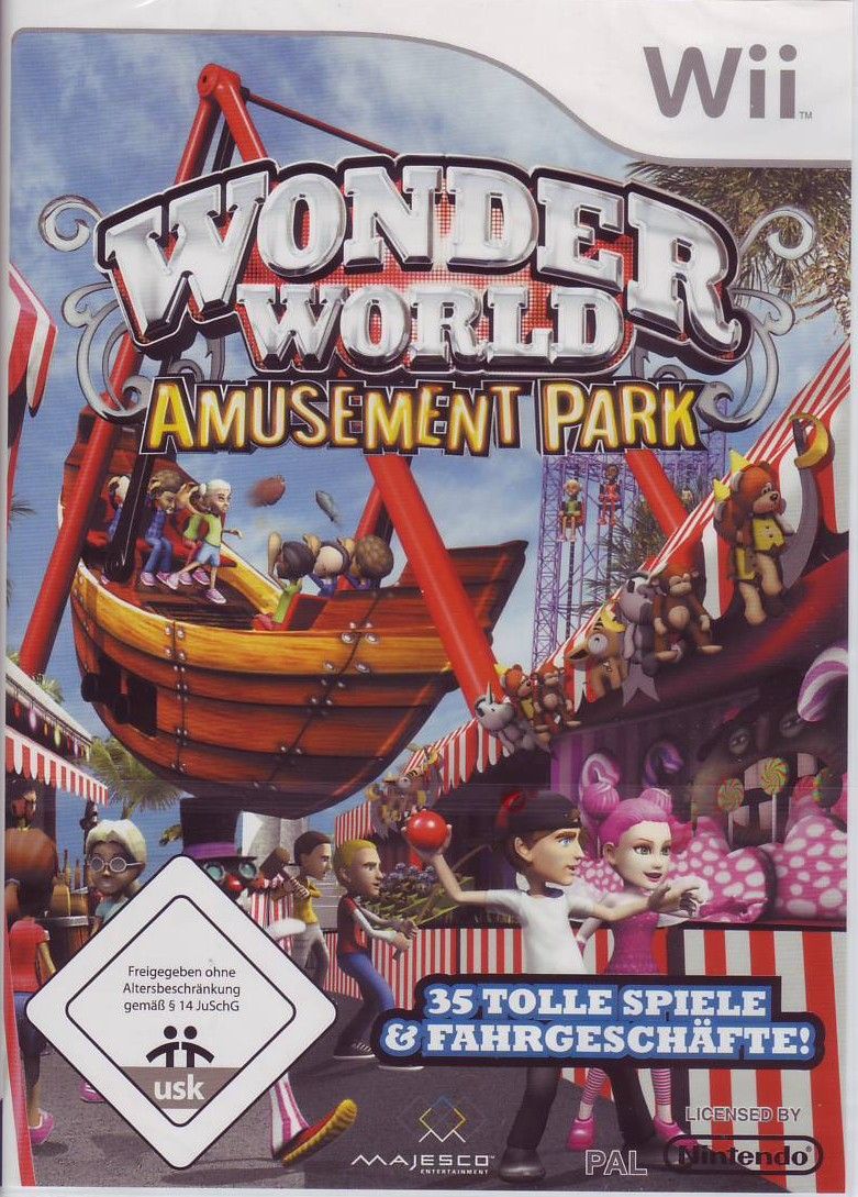 Wonder World Amusement Park Cover