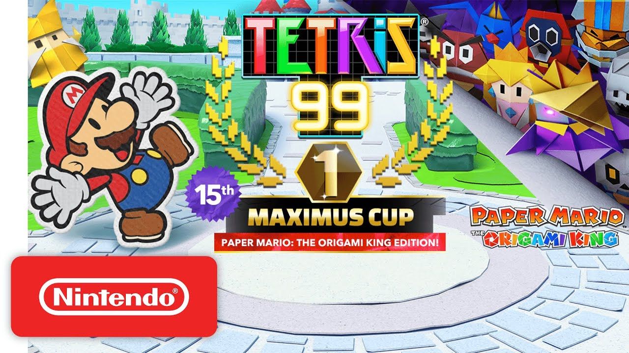 Der nächste Tetris 99 Grand-Prix zu Paper Mario kommt!