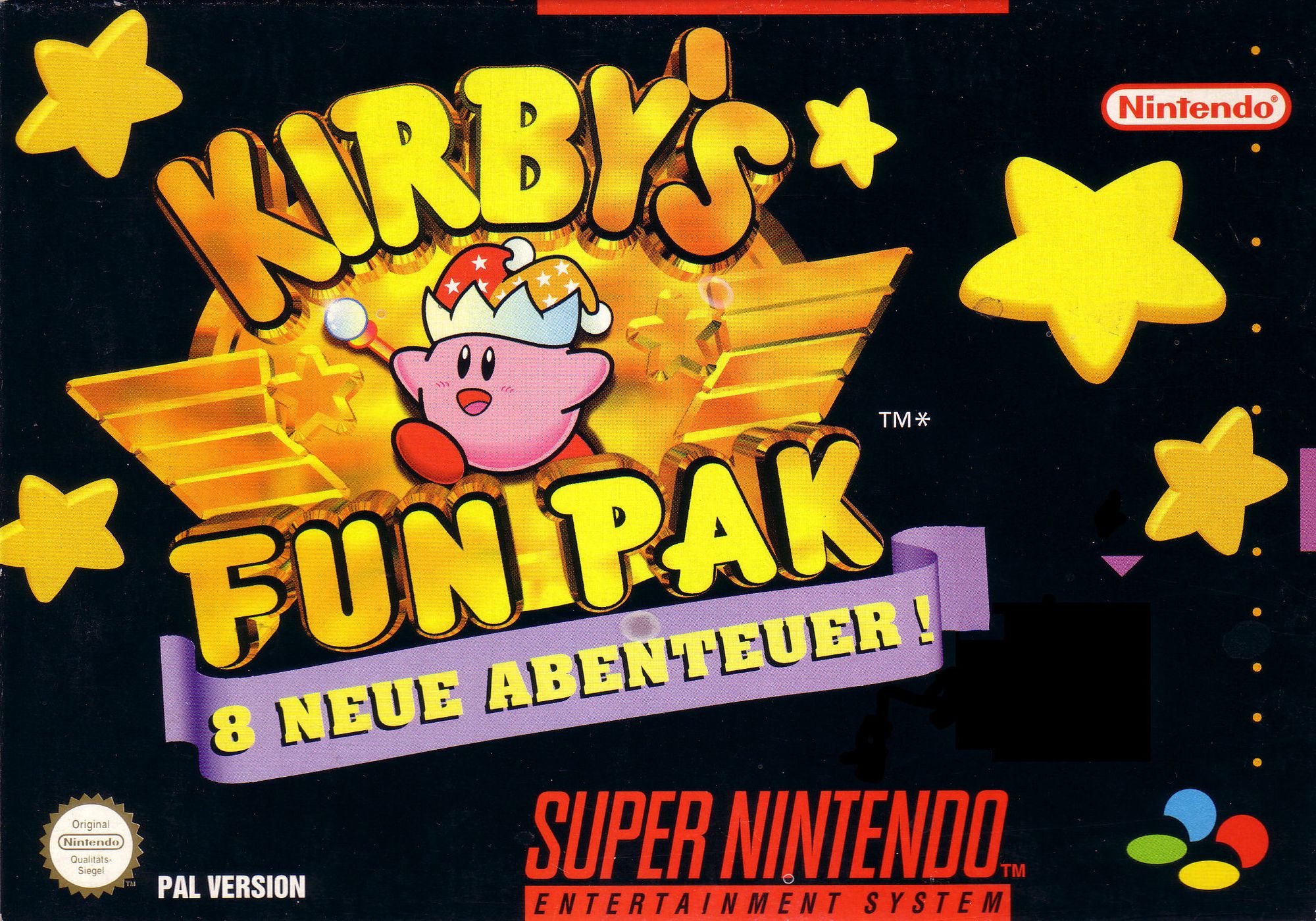 Kirby's Fun Pak Cover