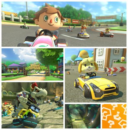 Mario Kart 8 DLC mit Link und Animal Crossing *Update*