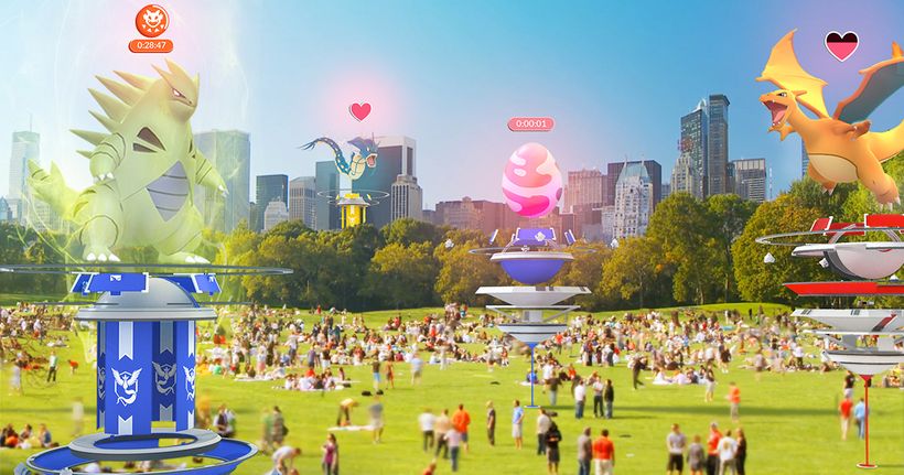Pokemon Go Gym Update