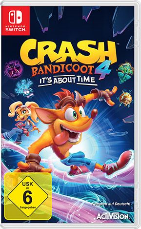 Crash Bandicoot 4: Its About Time Cover