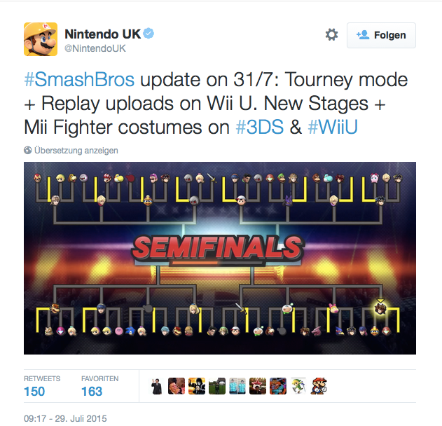 Super Smash Bros.: Großes Update im Anmarsch
