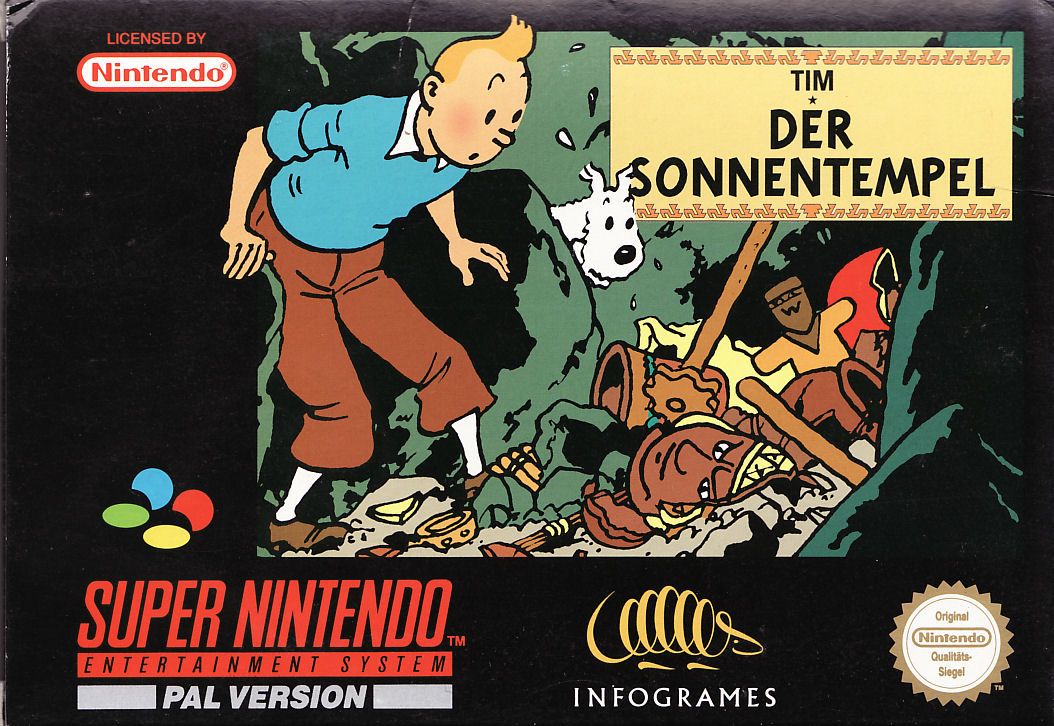 Tim: Der Sonnentempel Cover