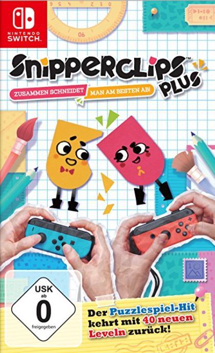 Snipperclips Plus - Zusammen schneidet man am besten ab! Cover
