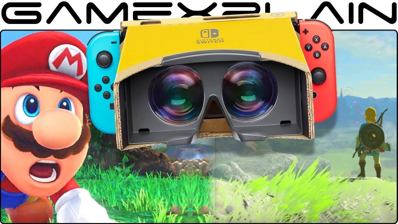 Mario Odyssey & Breath of the Wild erhalten VR Unterstützung