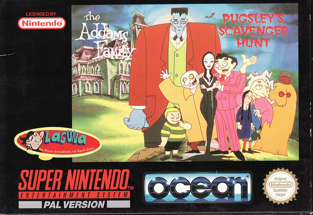 Addams Family, The: Pugsley's Scavenger Hunt Cover