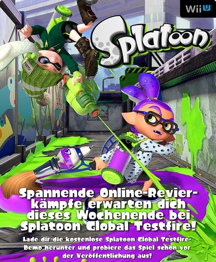 Splatoon Global Testfire am 24.5.2014, 0:00 Uhr