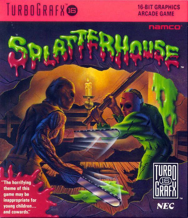 Splatterhouse Cover