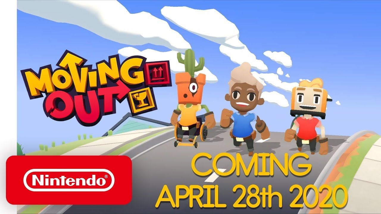 Moving Out räumt ab 28.04.2020 auf der Nintendo Switch auf!