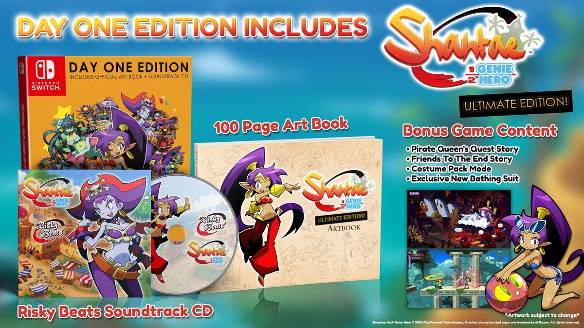 Shantae: Half-Genie Hero - Ultimate Edition erscheint am 27. April