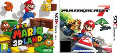 Super Mario 3D Land und Mario Kart 7 Cover