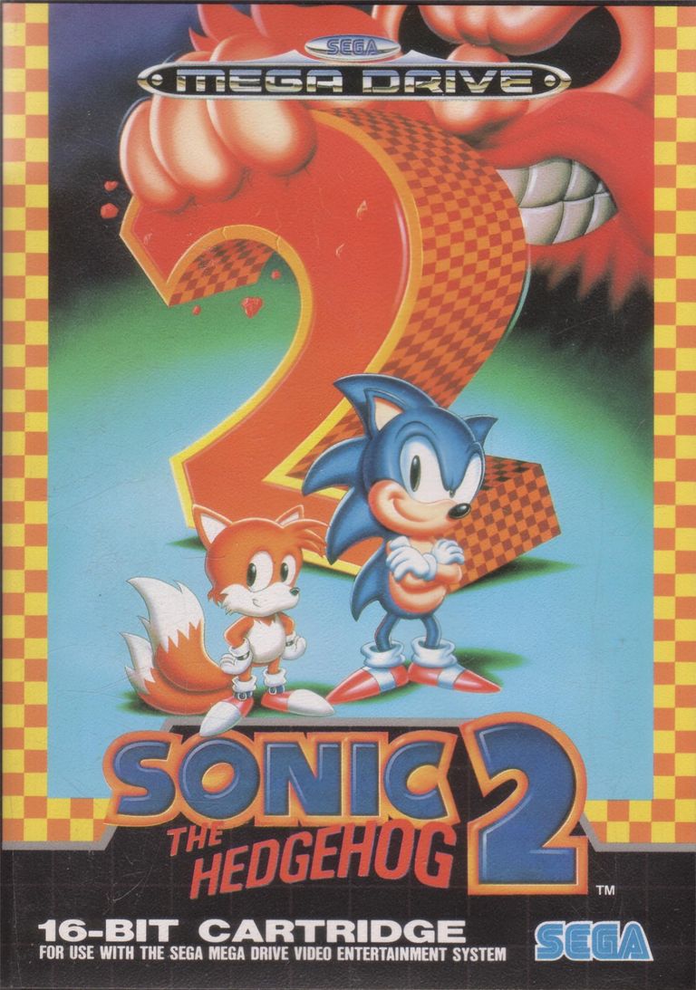 Sonic the Hedgehog 2 Cover