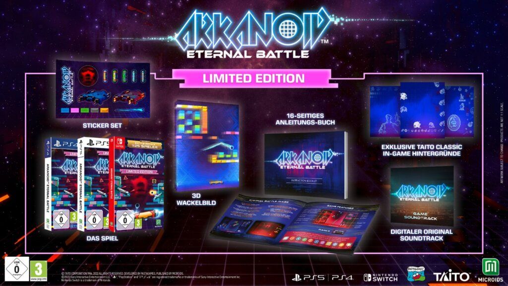 Arkanoid Eternal Battle - Limited Edition der Neuauflage