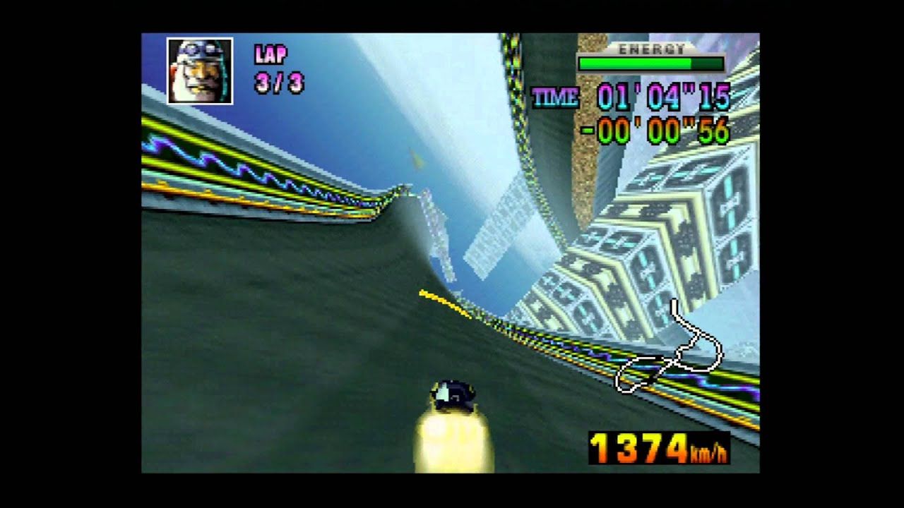 Mario Kart 8 Mute City-Strecke in F-Zero X nachgebaut