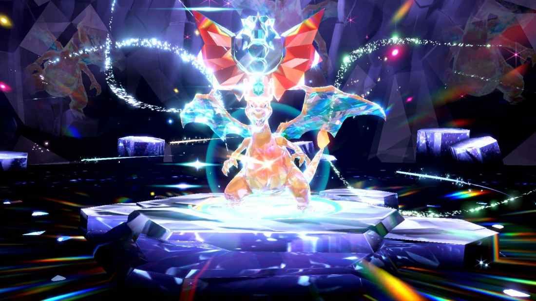 Pokemon Karmesin und Purpur: Glurak im Tera-Raid
