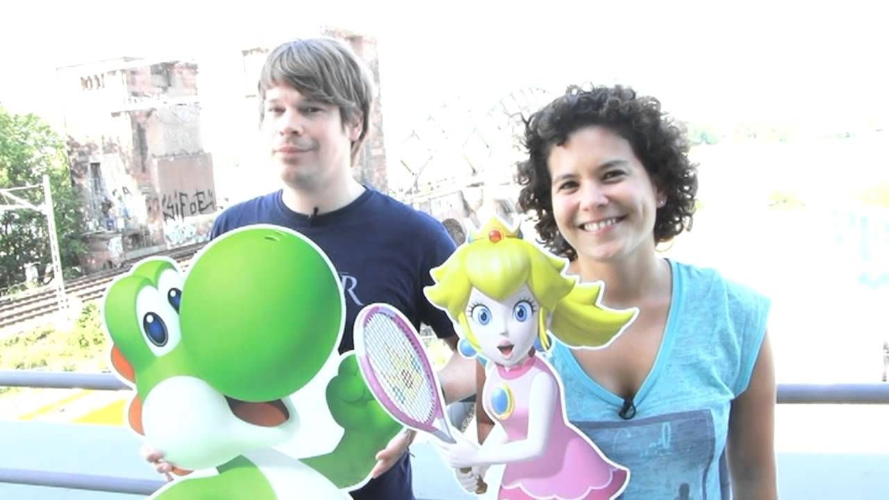 Zockt Mario Tennis Open gegen Vio & Colin 