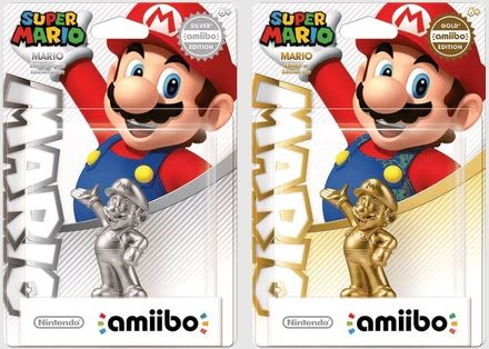 amiibo: Super Mario als Gold & Silber-Edition