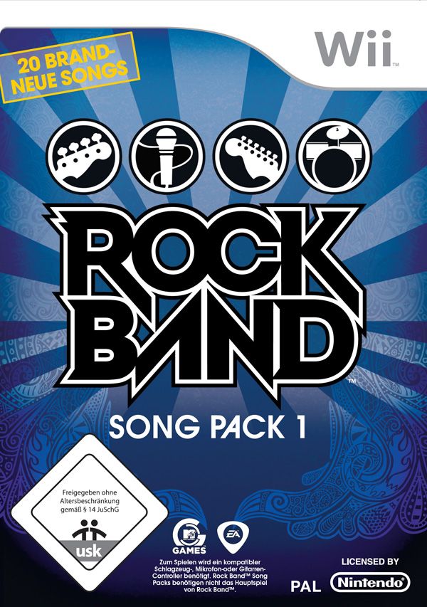 Rock Band - Song Pack 1 Cover