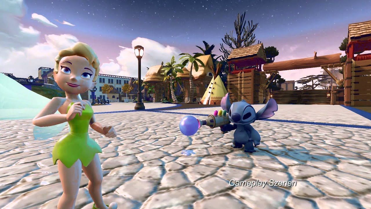 Stitch &Tinkerbell bei Infinity 2.0 mit von der Partie