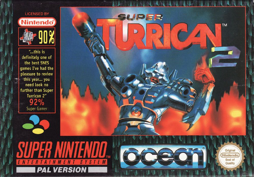 Super Turrican 2 Cover