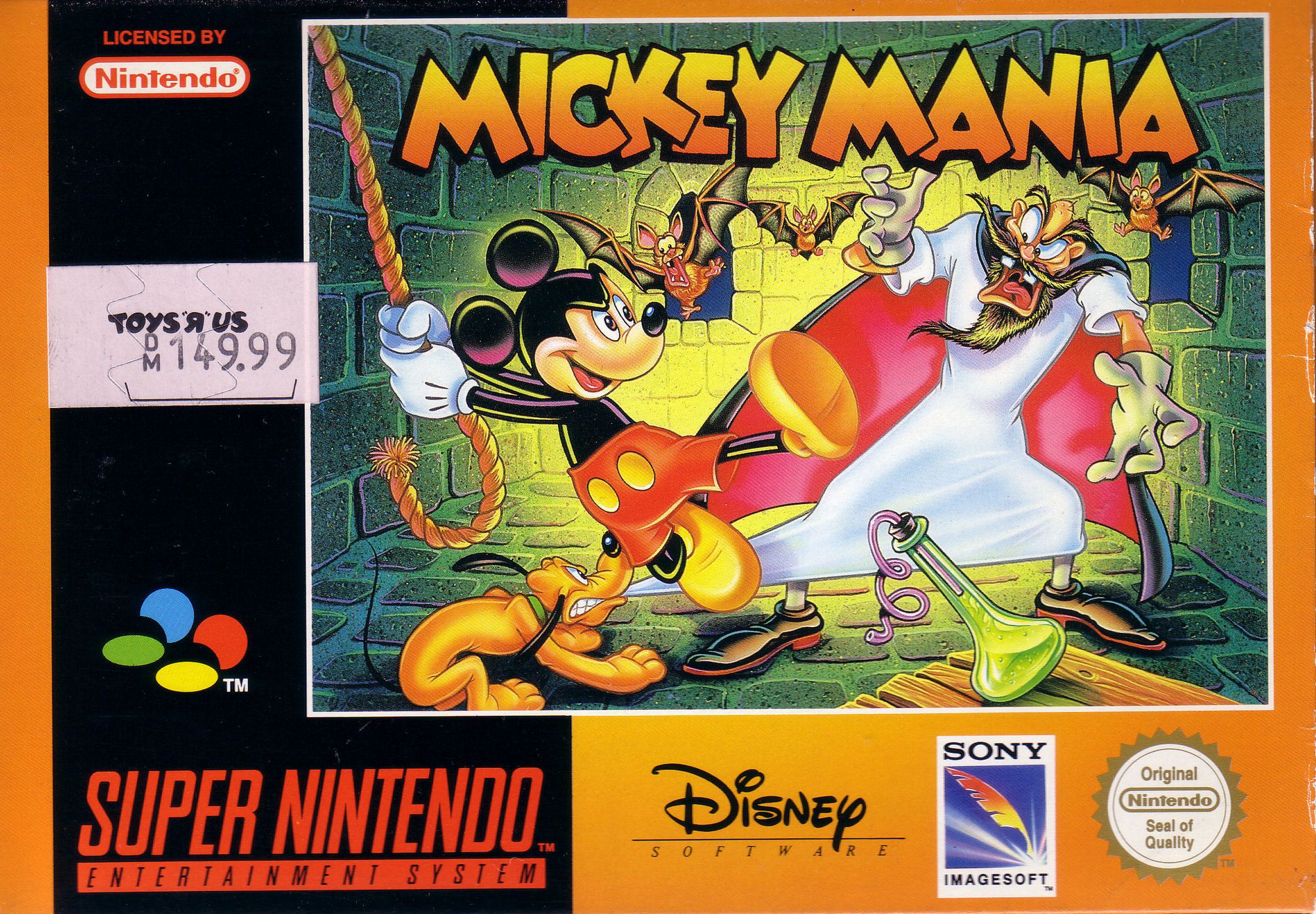 Mickey Mania Cover