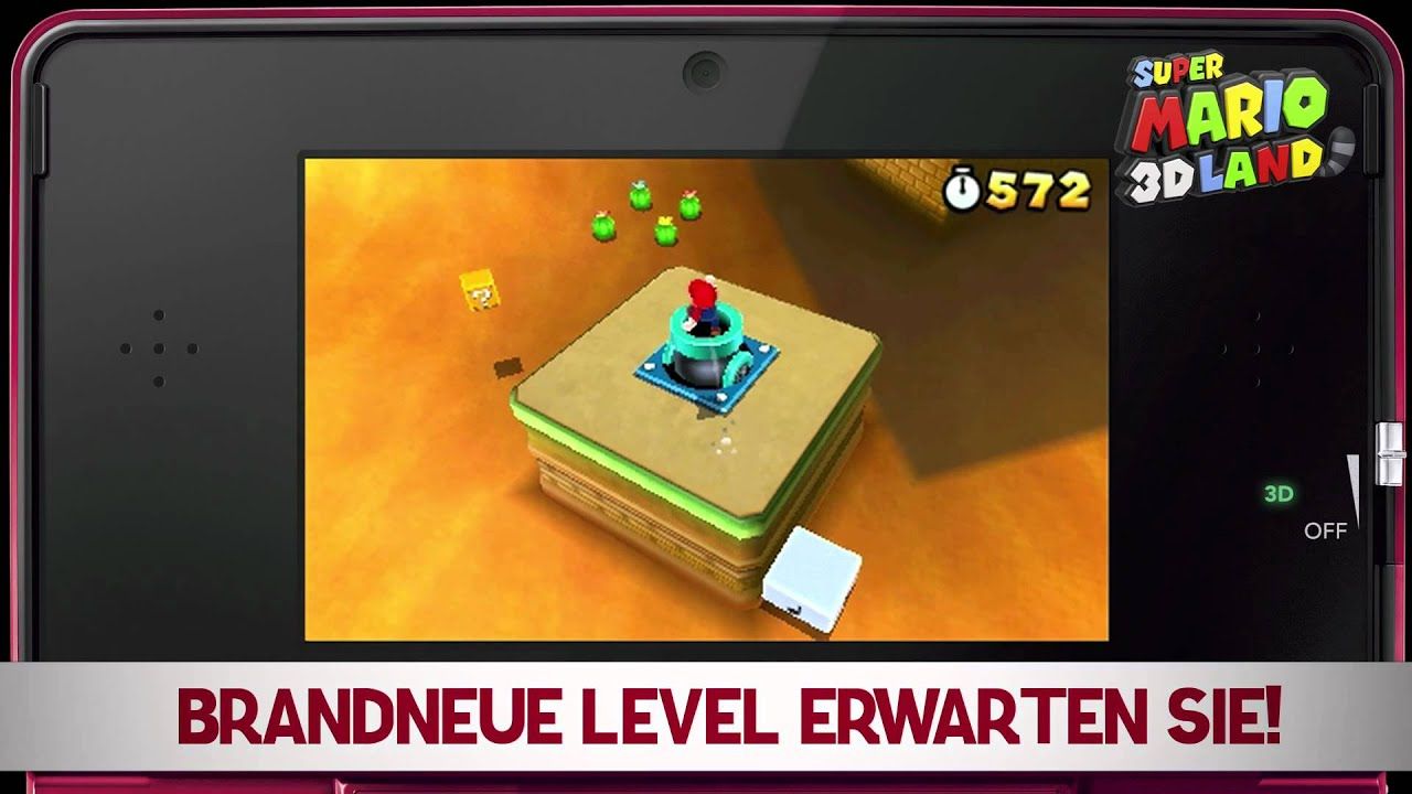 Deutscher Super Mario 3D Land Trailer