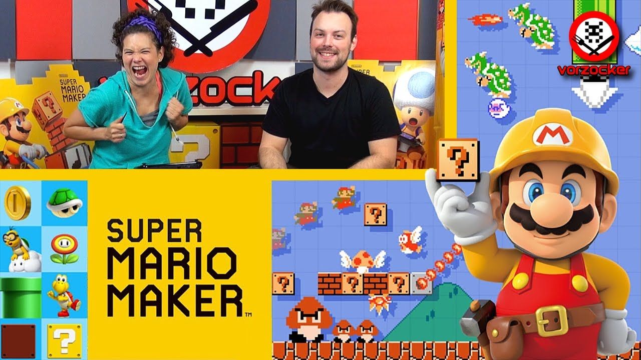 Vorzocker Let's play SUPER MARIO MAKER + GEWINNSPIEL!