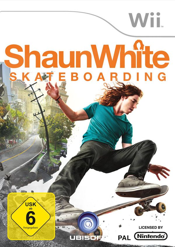 Shaun White Skateboarding Cover