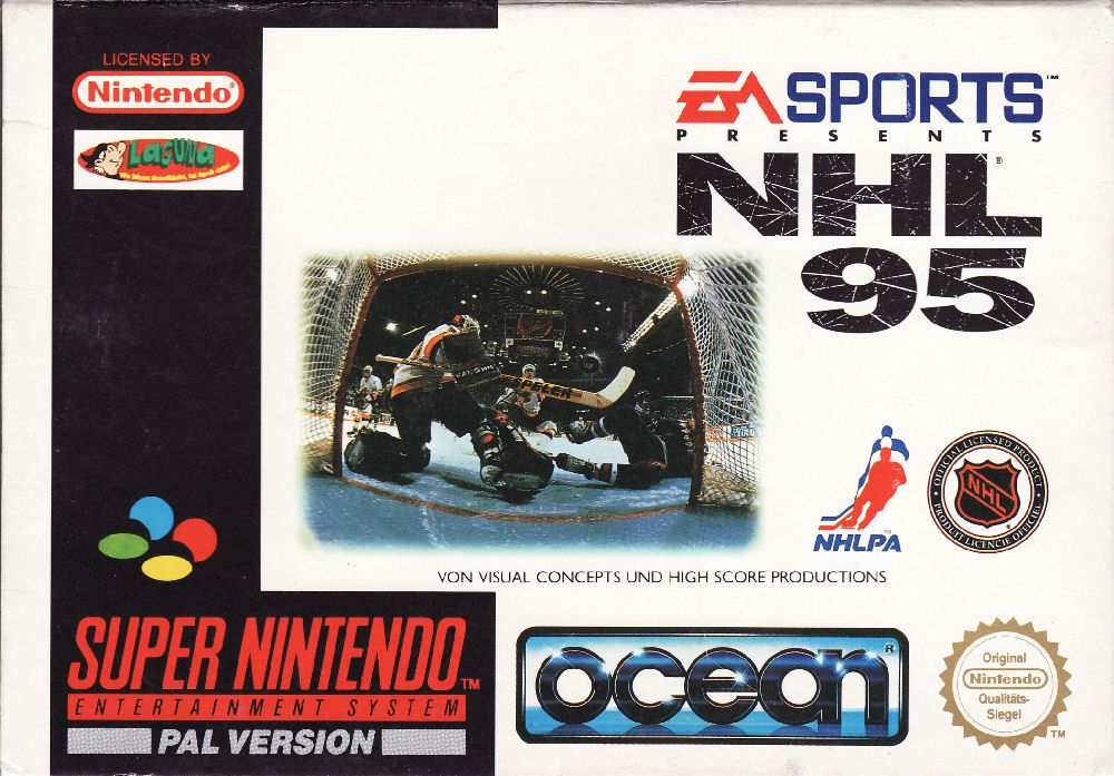 NHL 95 Cover