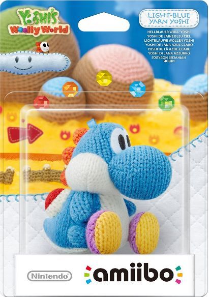Yoshi's Woolly World Collection Yoshi hellblau Cover