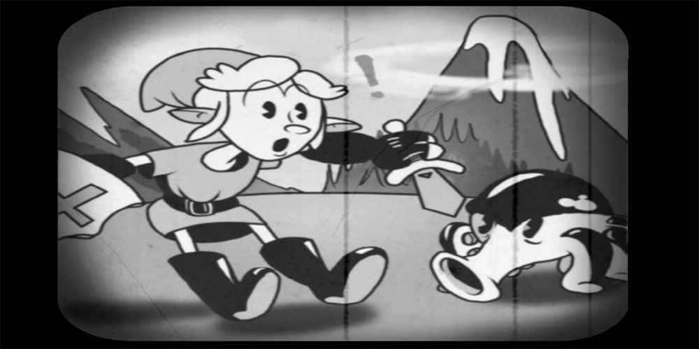 The Legend of Zelda meets Cuphead?