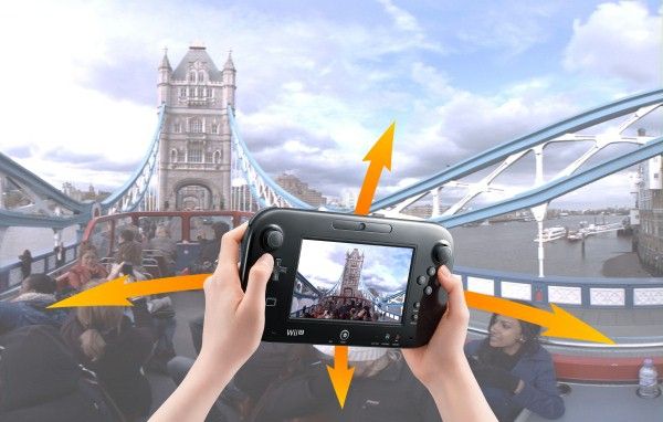 Wii U Panorama View Fahrt mit Doppeldeckerbus