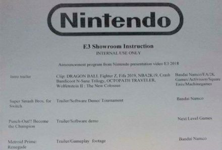 Neue Gerüchte um die E3 Pläne von Nintendo