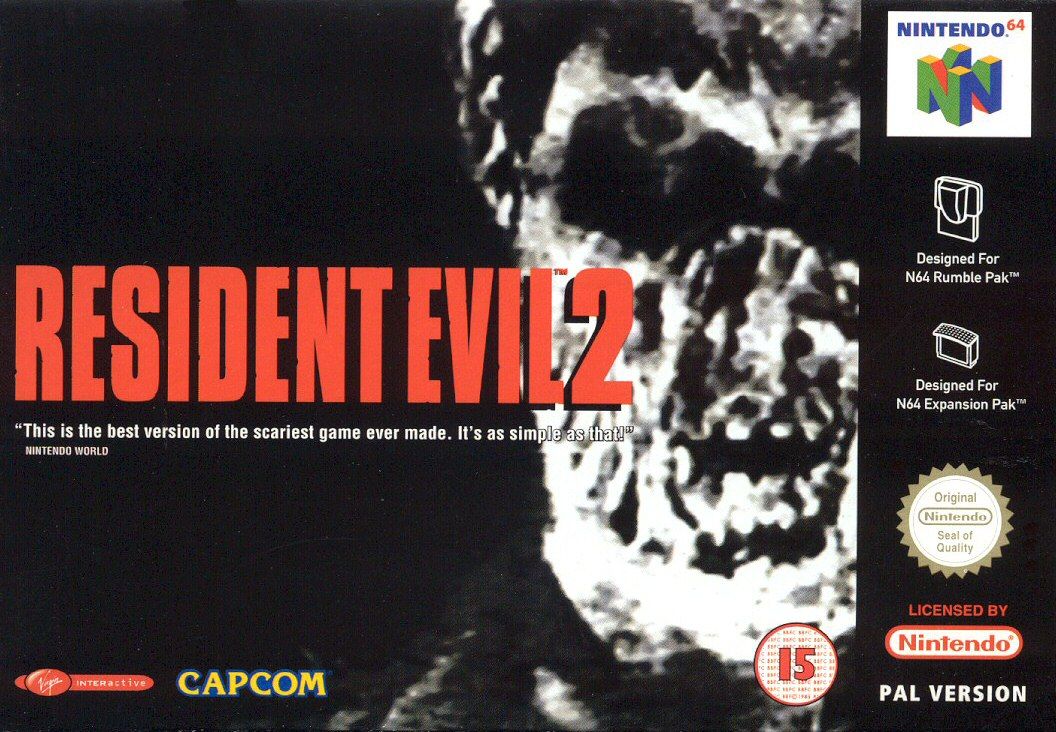 Resident Evil 2 Cover