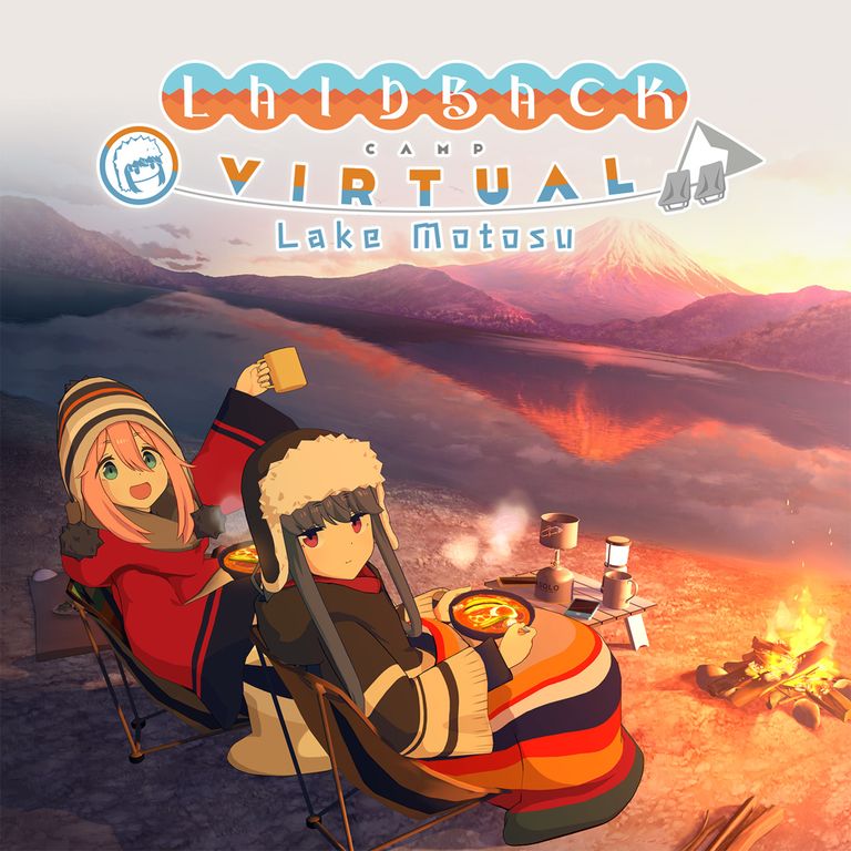 Laid-Back Camp - Virtual - Lake Motosu Cover