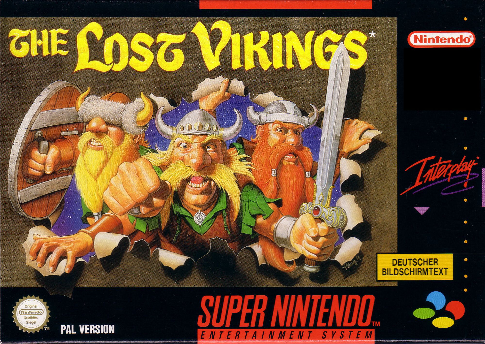 Lost Vikings, The Cover