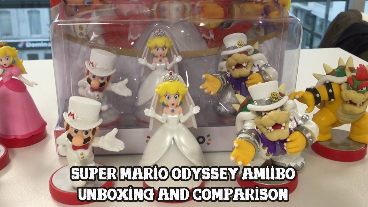 Super Mario Odyssey amiibo Unboxing