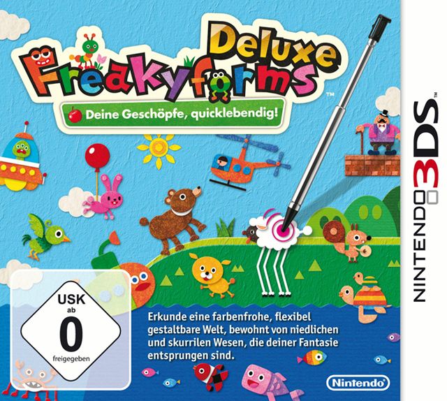 Freakyforms Deluxe: Deine Geschöpfe, quicklebendig! Cover