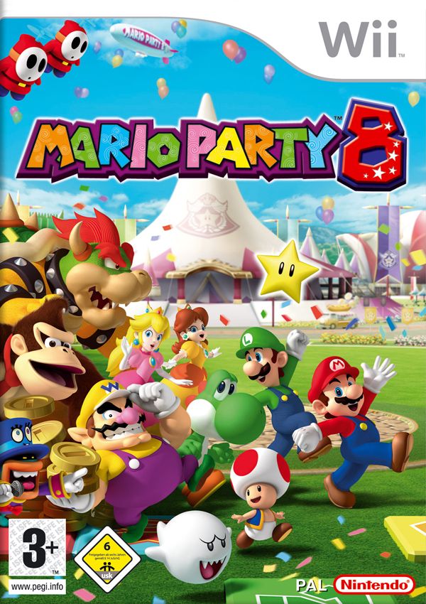 Mario Party 8 Cover